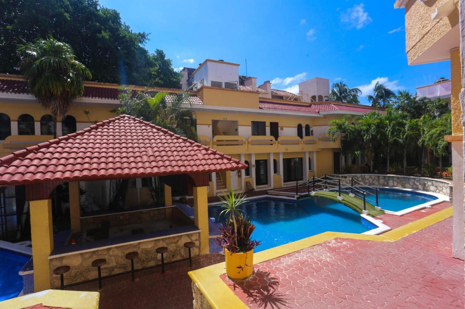 Hotel Vista Caribe 5Ta Av A 5 Pasos De La Playa Плая-дель-Кармен Экстерьер фото